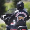 Men's Hells Angels California Biker Black Leather Vest