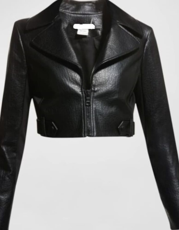 The Equalizer Liza Lapira Black Leather Jacket