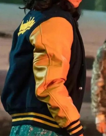 Yellowjackets Ella Purnell (Jackie) Varsity Letterman Bomber Jacket