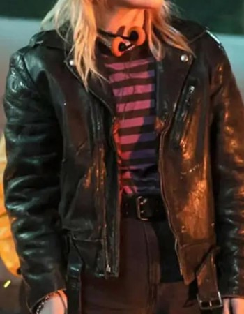 Yellowjackets Sophie Thatcher (Teen Natalie) Black Leather Jacket