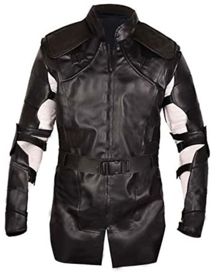 Avengers Endgame Clint Barton Black Leather Jacket