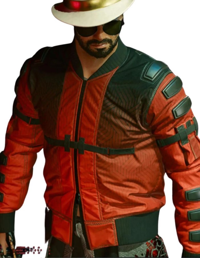 CYBERPUNK 2077 SECOND CONFLICT FLIGHT BOMBER JACKET