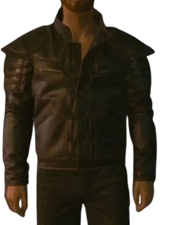 CYBERPUNK 2077 WOLF SCHOOL LEATHER JACKET