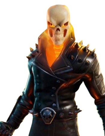 Fortnite Chapter 2 S04 Ghost Rider Cup Leather Jacket