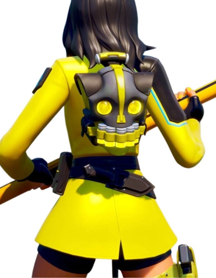 Fortnite Yellow Leather Jacket