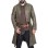  OUTLANDER JAMIE FRASER LEATHER TRENCH COAT