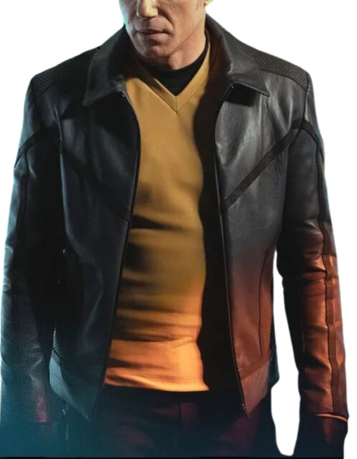 Star Trek Strange New Worlds Leather Jacket