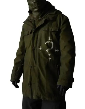 BATMAN 2022 PAUL DANO GREEN COTTON JACKET