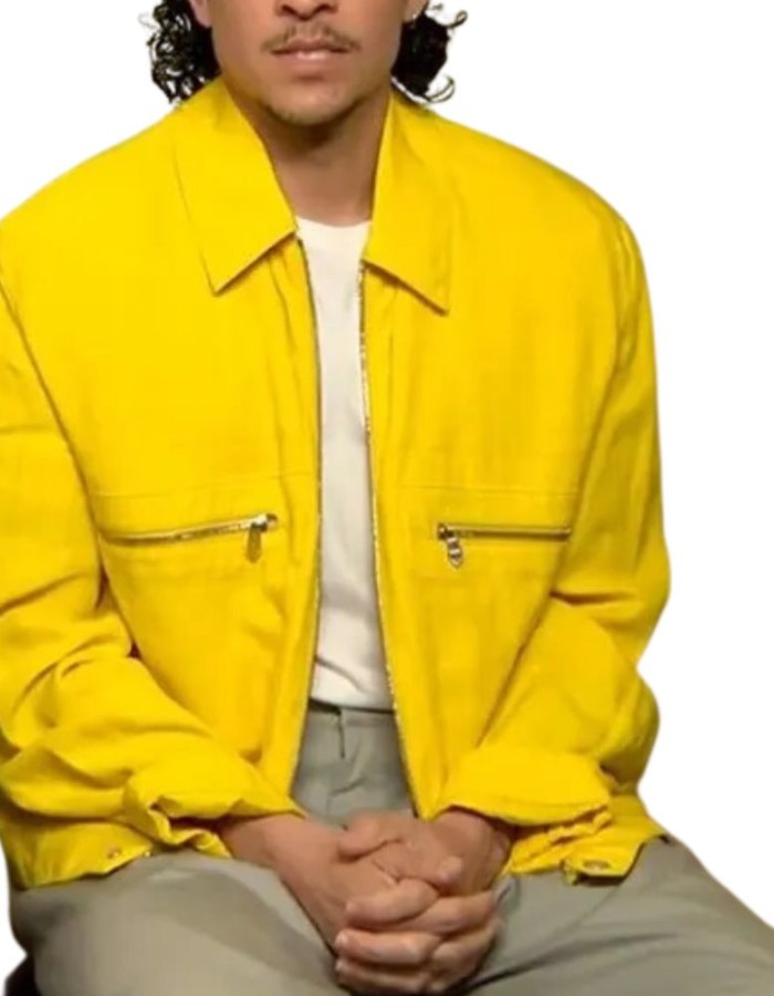 TOP GUN MAVERICK DANNY RAMIREZ (MICKEY GARCIA) YELLOW JACKET