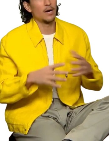 TOP GUN MAVERICK DANNY RAMIREZ (MICKEY GARCIA) YELLOW JACKET