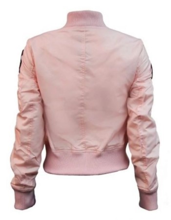 TOP GUN MA-1 PATCHES WOMEN’S BOMBER JACKET
