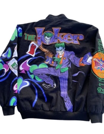 VINTAGE THE JOKER BATMAN BOMBER JACKET