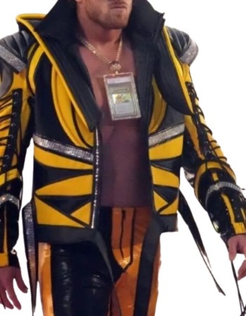 WWE WrestleMania 38 Logan Paul Leather jacket