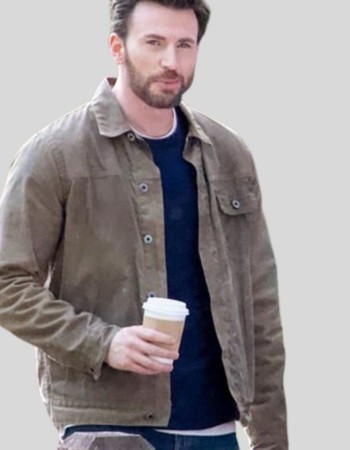 Ghosted Chris Evans (Cole) Brown Cotton Jacket