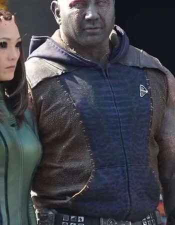 Guardians of the Galaxy 3 2023 Dave Bautista (Drax) Leather Vest