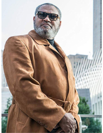 John Wick 3 Laurence Fishburne (Bowery King) Leather Coat