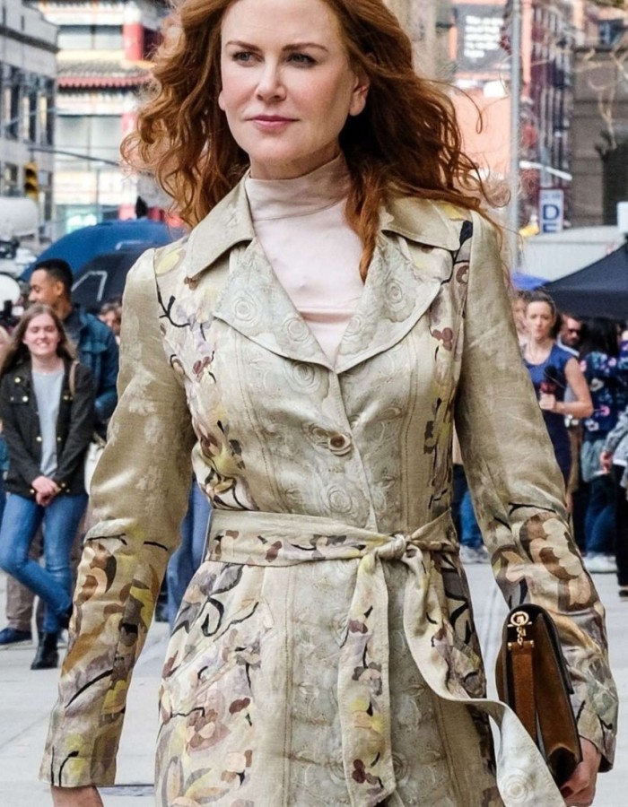 The Undoing Nicole Kidman (Grace Fraser) Velvet Coat