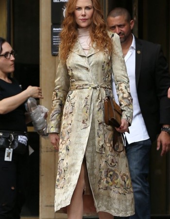 The Undoing Nicole Kidman (Grace Fraser) Velvet Coat