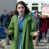 The Marvelous Mrs. Maisel Rachel Brosnahan (Miriam Maisel) Green Coat