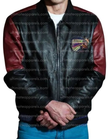 Avirex Retro Vintage 90s Graffiti Varsity Jacket