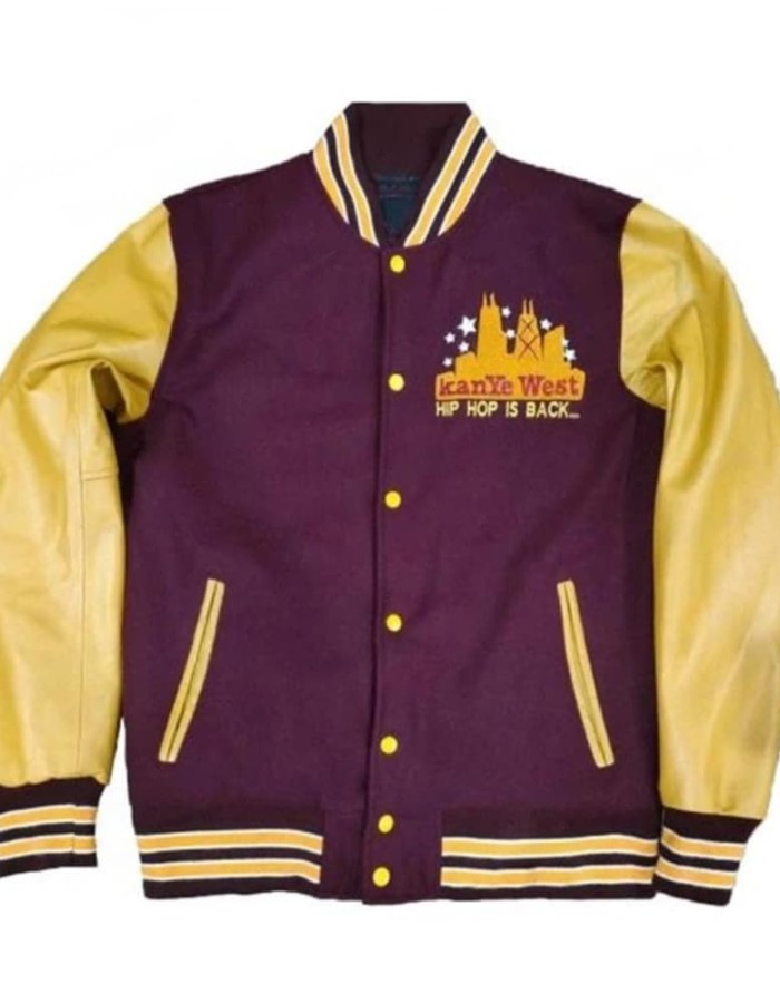 Kanye West Varsity Bomber Jacket