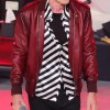 Mick Jagger NYC Club Bomber Leather Jacket
