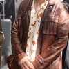 A Different Man 2024 Sebastian Stan (Edward) Brown Leather Jacket