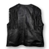 Barbie Ryan Gosling (Ken) Black Fringe Leather Vest