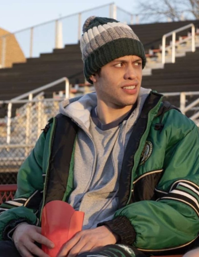 Dumb Money 2023 Pete Davidson Green Jacket