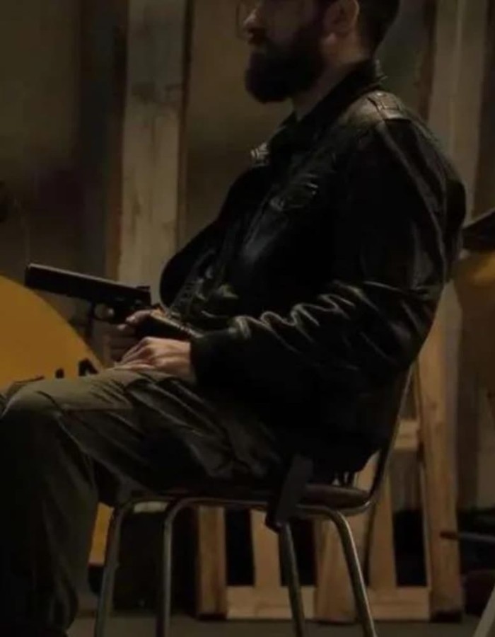 Extraction 2 Tornike Gogrichiani Black Leather Jacket