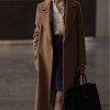 Fair Play 2023 Phoebe Dynevor (Emily) Brown Coat