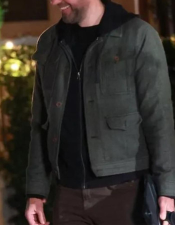 John Krasinski IF 2024 Grey Jacket