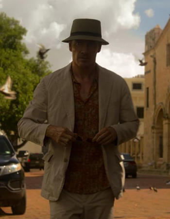 The Killer Michael Fassbender White Blazer