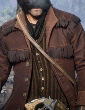 Red Dead Redemption 2 Arthur Morgan Fringe Leather Jacket