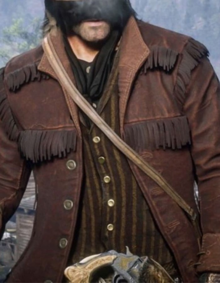 Red Dead Redemption 2 Arthur Morgan Fringe Leather Jacket