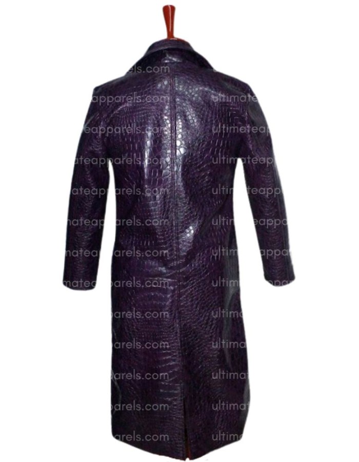 Jared Leto Suicide Squad Crocodile Joker Coat