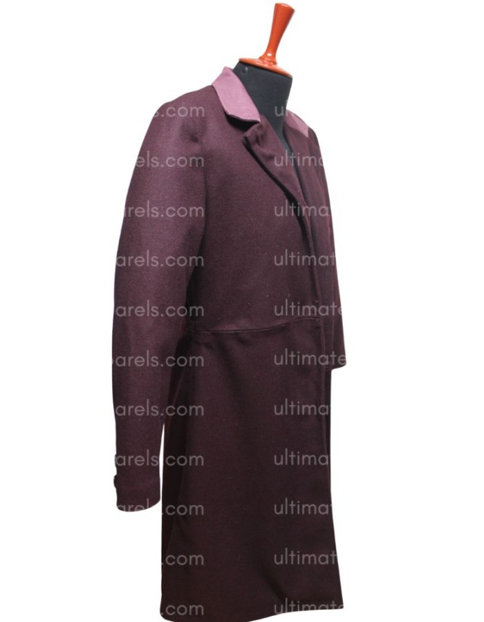 Doctor Who Matt Smith The Doctor Maroon Coat