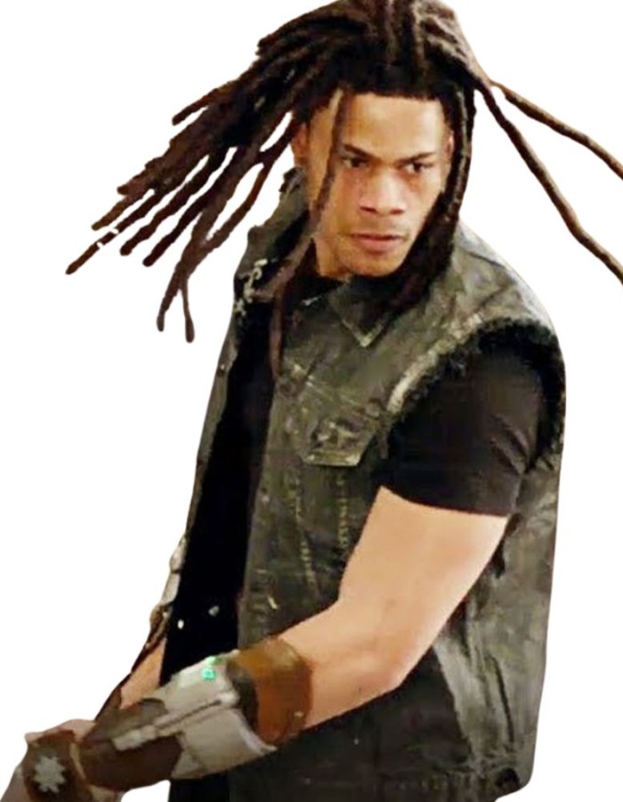 Black Lightning Jordan Calloway (Painkiller) Leather Vest