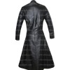 Matrix Reloaded Trinity Carrie-Anne Moss Trench Leather Coat