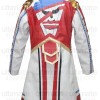 WWE Cody Rhodes White Military Leather Coat