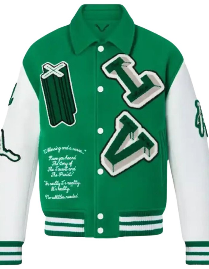 Louis Vuitton Varsity Wool Jacket