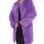 Taylor Swift Purple Fur Coat