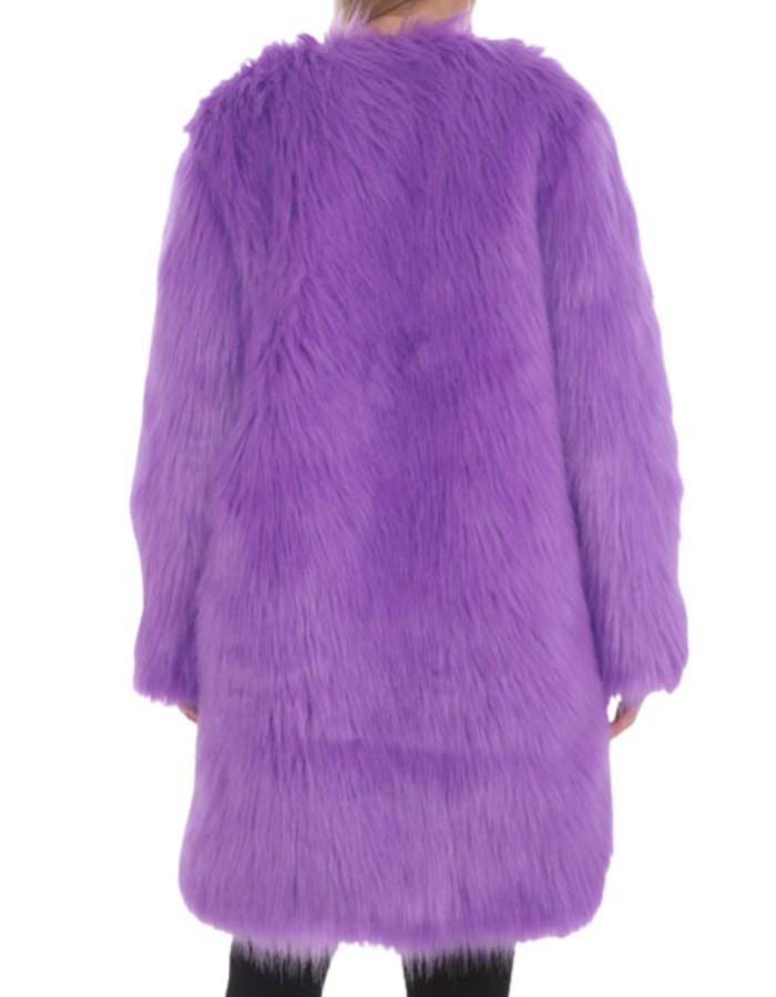 Taylor Swift Purple Fur Coat