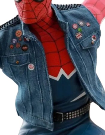 Across The Spider-Verse Spider-Punk Denim Vest