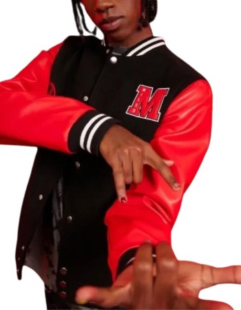 Across The Spider-Verse Miles Morales Bomber Wool Jacket