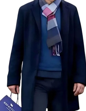 Christmas In Notting Hill 2023 Graham Savoy (William Moseley) Wool Coat