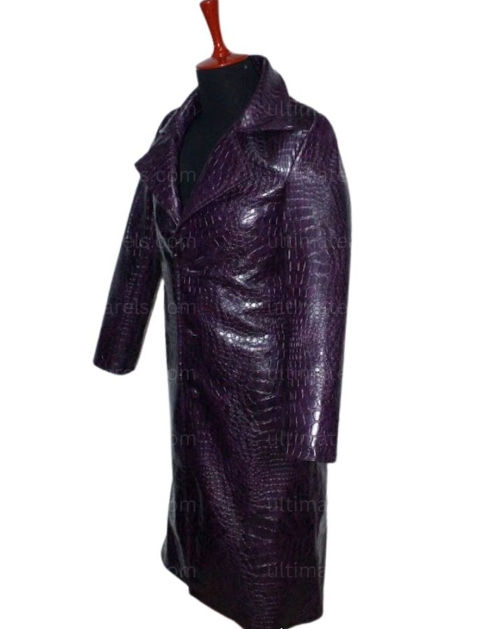Jared Leto Suicide Squad Crocodile Joker Coat