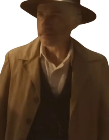 Dead for A Dollar 2022 Max Borlund (Christoph Waltz) Cotton Coat