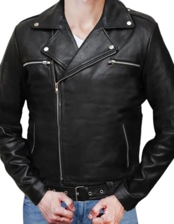 The Walking Dead Jeffrey Dean Morgan Negan Leather Jacket