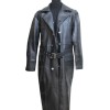 Ww2 German Schutzstaffel Black Trench Coat
